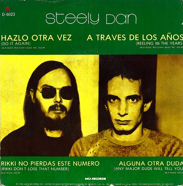 Steely Dan - Do it again / Reelin' / Rikki / Any major dude